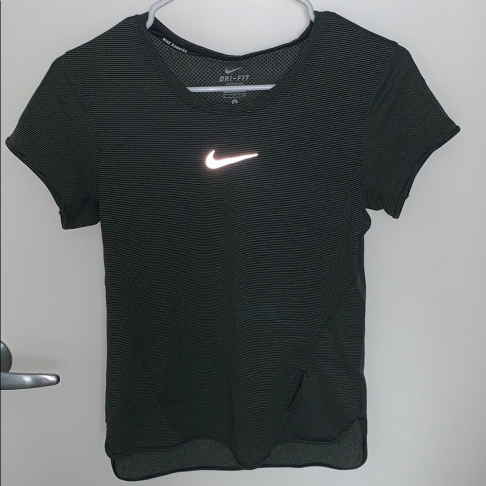 Gray Nike Dri-Fit Top